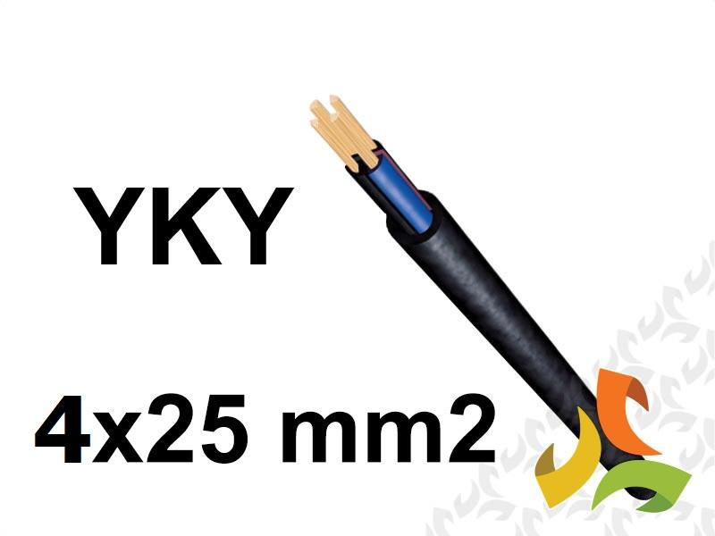 Kabel YKY 4x25 mm2 RM (0,6/1kV) ziemny miedziany NYY-O (bębnowy) 112194007 NKT-1