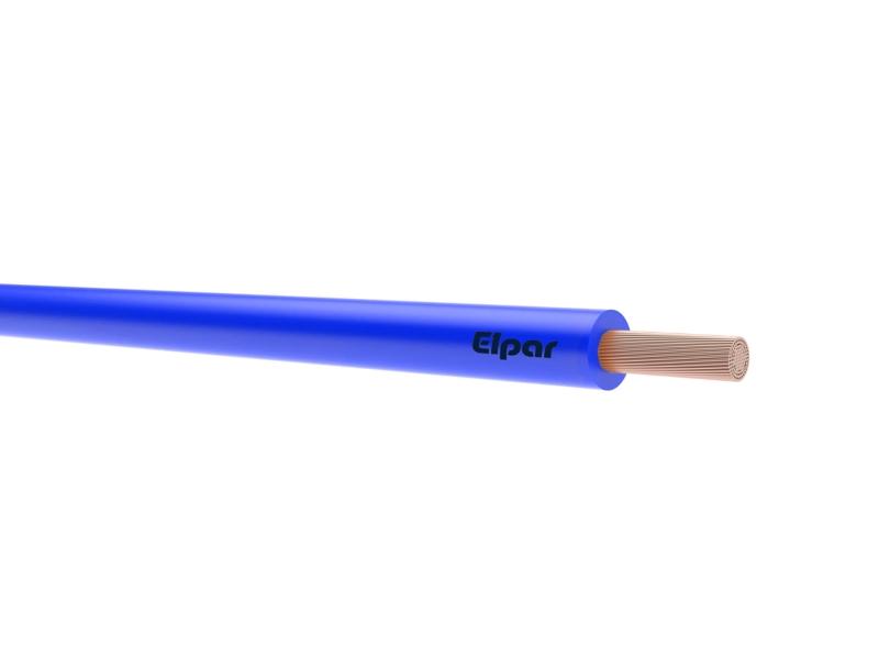 Przewód LGY 4,0 mm2 niebieski (450/750V) jednożyłowy linka (krążki 100m) 5901854406268 ELPAR-0