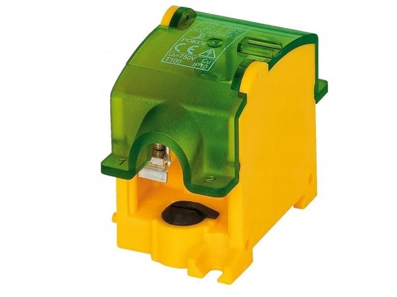 Odgałęźnik instalacyjny OBL 25/16-1 żółto-zielony A13-6111 POKÓJ-0