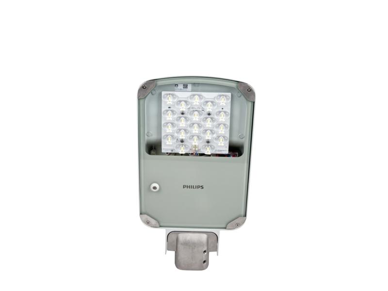 Oprawa lampa uliczna LED 28W 4000K 155lm/W IP66 latarnia Aluroad gen2 Mini BGP021 LED51/740 II DM GR SRT 48/60A PHILIPS-7