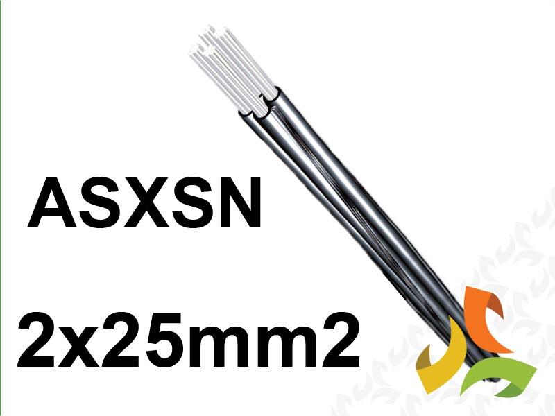 Kabel AsXSn 2x25 mm2 (0,6/1kV) napowietrzny samonośny (bębnowy) G-111329 TELEFONIKA-0