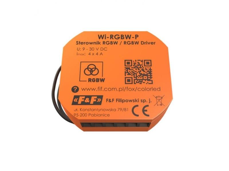 FOX Sterownik Wi-Fi LED RGBW 12 V COLOR LED obciążalność do 4A na kolor WI-RGBW-P F&F FILIPOWSKI-2