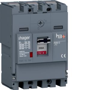 Rozłącznik mocy 3P 200A h3+ P250 HCT200AR HAGER