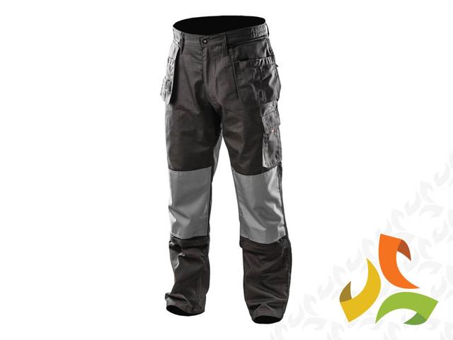 Spodnie robocze, odpinane nogawki i kieszenie OXFORD PROTECTION rozmiar L/54 81-230-LD NEO TOOLS