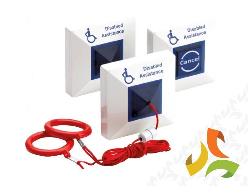 System wzywania pomocy do toalet 2-przewodowy (Kompletny system CFEAPULLKIT) CFEAPULLKIT EATON