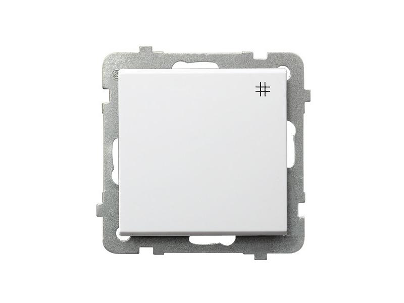SONATA Wyłącznik krzyżowy biały ŁP-4R/m/00 OSPEL