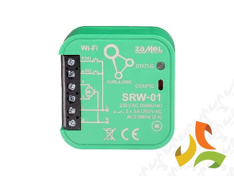 Sterownik rolet Wi-Fi SUPLA SRW-01 ZAMEL-0