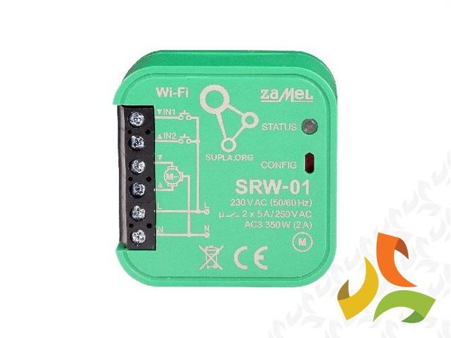 Sterownik rolet Wi-Fi SUPLA SRW-01 ZAMEL