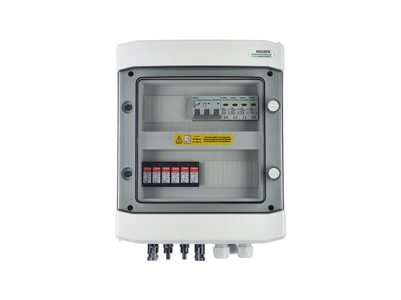 Rozdzielnica przyłączeniowa PV DC+AC z ogranicznikiem przepięć 1000V Typ 2 2x łańcuch PV 2x MPPT zabezpieczenie B20A/3 PV-SA-D20-A10-40