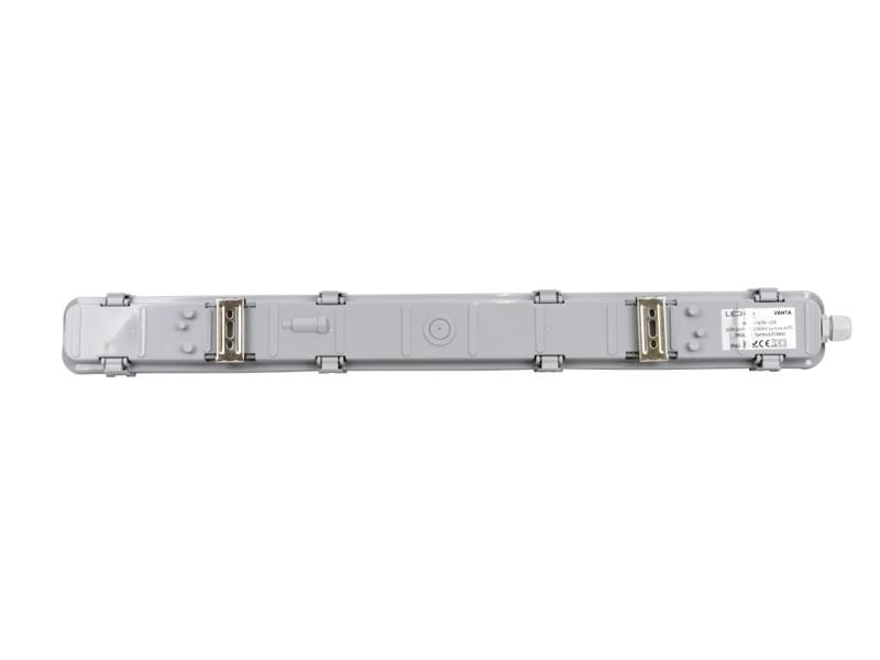 Zestaw oprawa hermetyczna 60 cm + 1x świetlówka LED T8 9W 900lm 4000K 60 cm 203860/kpl/1 LED LINE-7