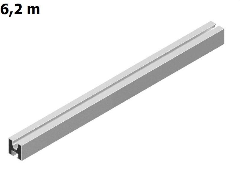 KHE Profil aluminiowy 40x40 6,2m wys. 40mm gr. blachy 1,5mm 1037382-0