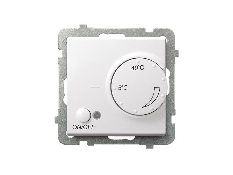 SONATA Regulator temperatury-termostat z czujnikiem napowietrznym biały RTP-1RN/m/00 OSPEL
