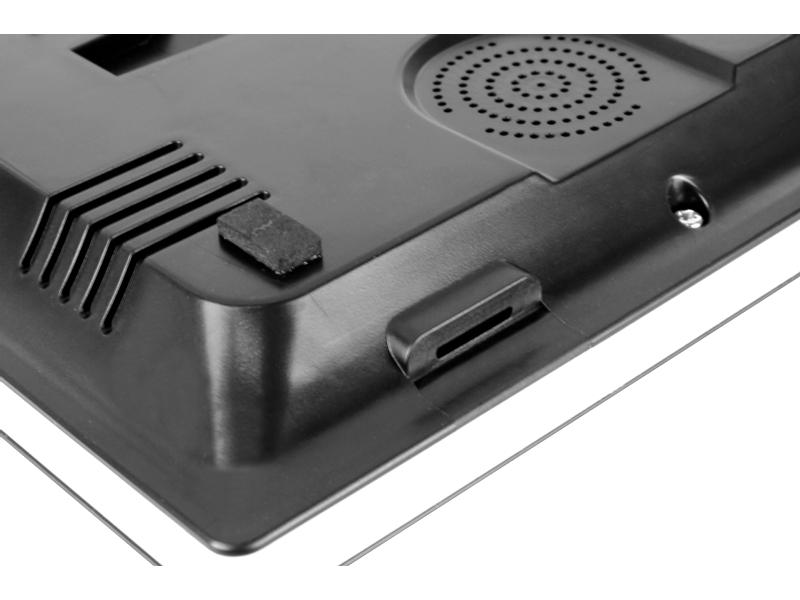 Wideodomofon "EURA" VDP-99C5 czarny dotykowy LCD 10'' AHD WiFi pamięć obrazów kamera 1080p RFID szyfrator natynk C51A198 EURA-TECH-4