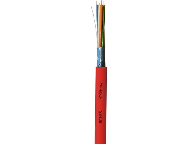 Kabel telekomunikacyjny HTKSHekw 1x2x0,8 bezhalogenowy ognioodporny (bębnowy) TN0300 BITNER