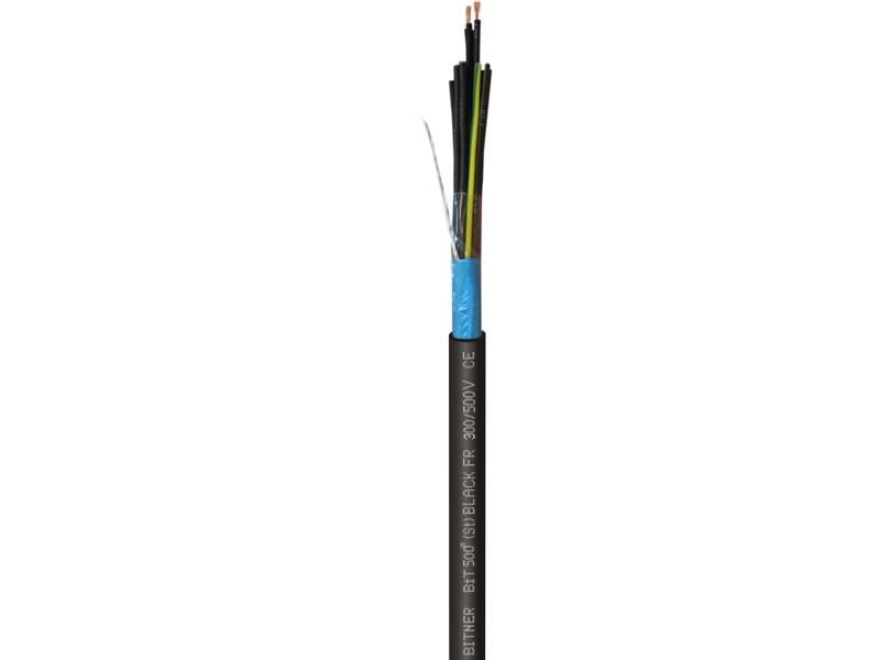Przewód sterowniczy BiT 500 (St) BLACK FR 3G1 mm2 (300/500V) bezhalogenowy (bębnowy) SB2462 BITNER-0