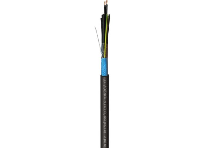 Przewód sterowniczy BiT 500 (St) BLACK FR 3G1 mm2 (300/500V) bezhalogenowy (bębnowy) SB2462 BITNER