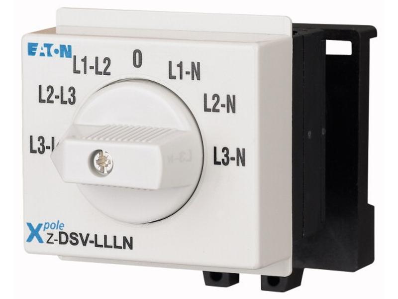 Przełącznik obrotowy woltomierzowy L+N Z-DSV-LLLN 248880 EATON