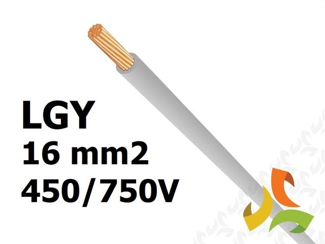 Przewód LGY 16 mm2 szary (450/750V) jednożyłowy linka H07V-K (bębnowy) 4520066 LAPP KABEL