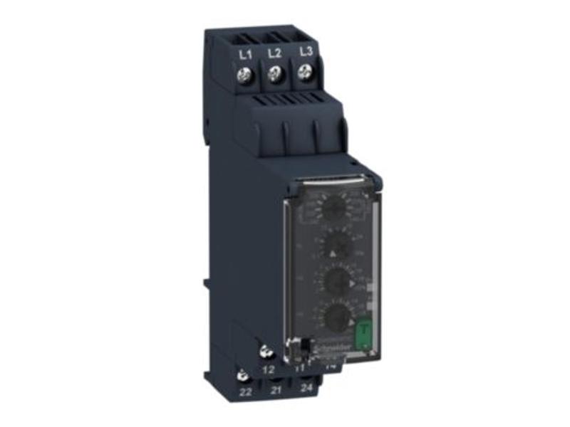Zelio Control Przekaźnik kontroli 3 fazowy 160288V AC styk 2C/O RM22TR31 SCHNEIDER ELECTRIC