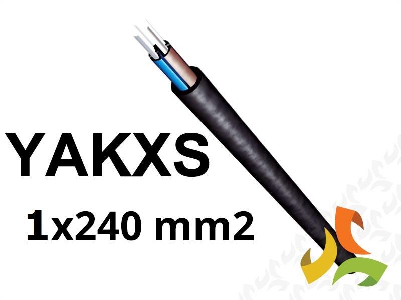 Kabel YAKXS 1x240 mm2 RMC (0,6/1 kV) ziemny aluminiowy (bębnowy) G-107057 TELEFONIKA-0