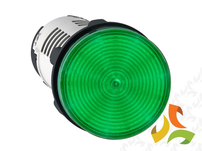 Lampka sygnalizacyjna zielona 230V LED standardowe XB7EV03MP SCHNEIDER ELECTRIC-1