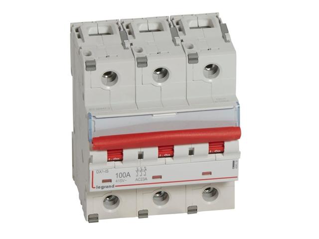 Rozłącznik izolacyjny 3-fazowy 3P 100A 690V AC FRX403 406538 LEGRAND