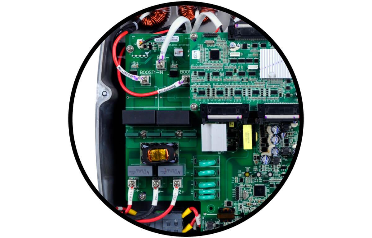 Inwerter falownik 3kW 3F 5,0A SAJ R5-3K-T2 2MPPT ochrona przeciwprzepięciowa monitorowanie GFCI i DCI R5-3K-T2 SAJ ELECTRIC-4