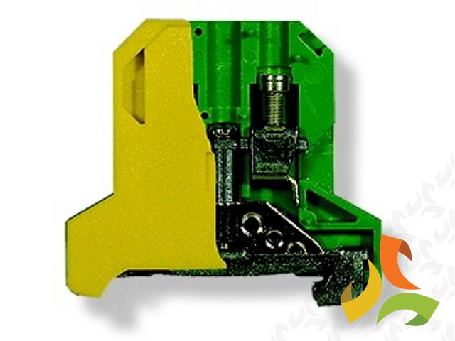 Złączka szynowa ZSO 1-4.0 żółto-zielona ochronna TS 35 14313319 SIMET