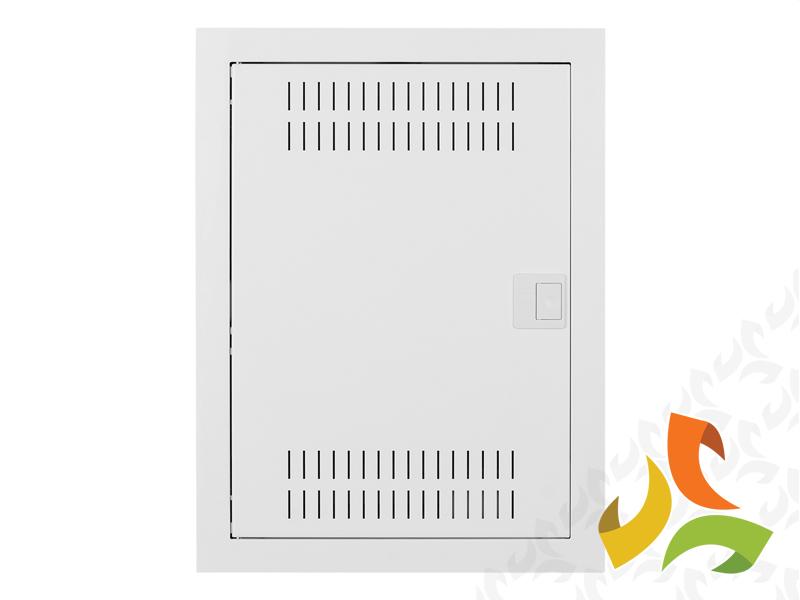Rozdzielnica multimedialna 24 modułowa 2x12M MSF RP IP30 drzwi białe wentylowane 2012-00 ELEKTRO-PLAST NASIELSK
