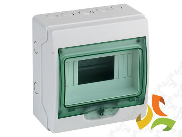 Obudowa natynkowa 8 modułowa 1x8M IP65 mKDR-1-8-NT-T drzwi transparentne 13959 SCHNEIDER ELECTRIC