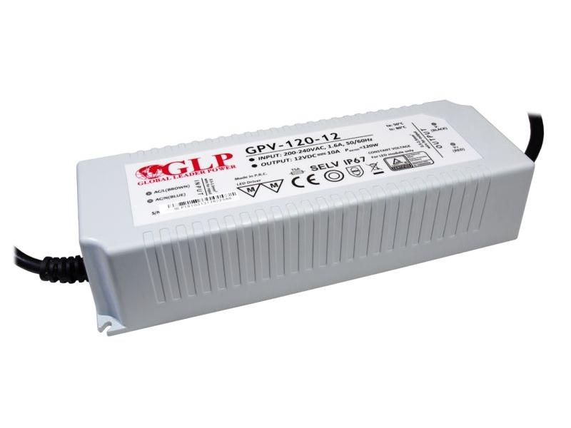 Zasilacz GPV-120-24 10A 120W 24V IP67 GPV-120-24 LEDIN