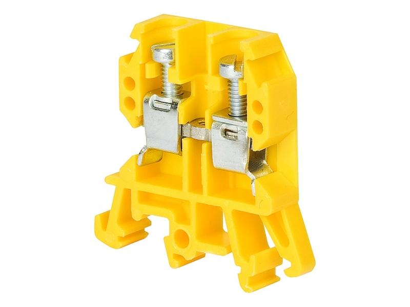 Złączka jednotorowa ZUG-G10 żółta A11-0201 POKÓJ-0