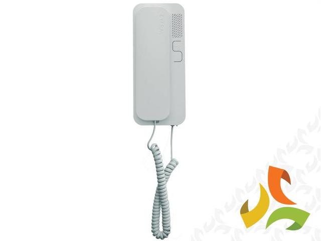 Unifon cyfrowy "CYFRAL" SMART-D aparat domofonowy biały C43A205 EURA-TECH