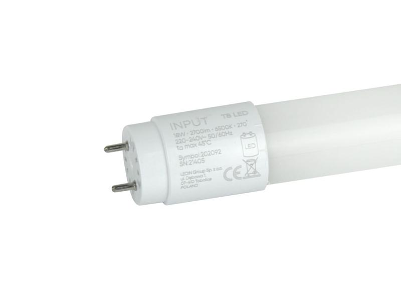 Świetlówka T8 tuba LED PRIME 1200mm 18W 2700lm 6500K G13 202092 LED LINE-1