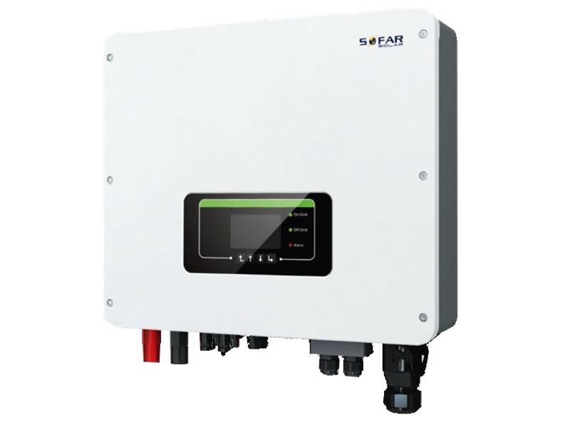 Inwerter falownik hybrydowy 6kW 1F 28,7A HYD 6000-EP 2MPPT wyłącznik DC EPS HYD6000EP SOFAR