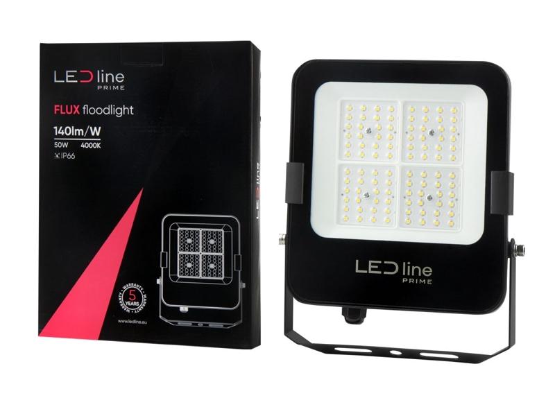 Naświetlacz LED PRIME FLOODLIGHT 50W 4000K 140lm/W IP66 200210 LED LINE-1