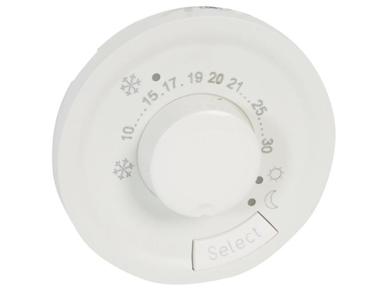 CELIANE Plakietka termostatu pokojowego programowalnego biały 068245 LEGRAND-0