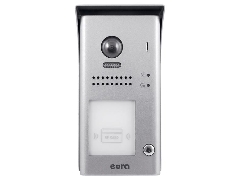 Kaseta zewnętrzna wideodomofonu 2EASY VDA-80A5 1-jednolokatorska z kamerą i czytnikiem zbliżeniowym A53A180 EURA-TECH-0
