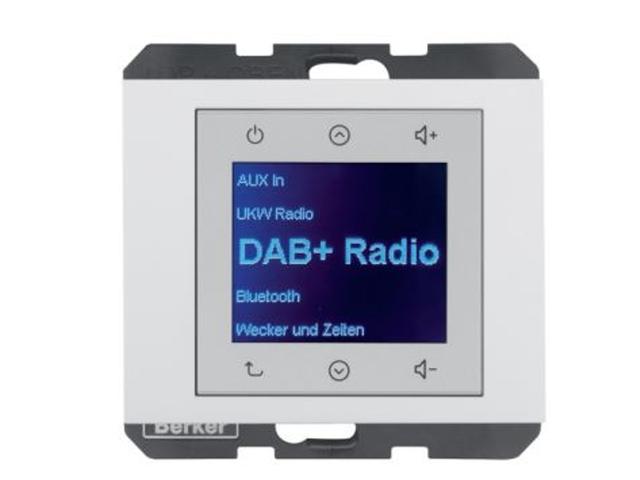 K.1 Radio Touch DAB+ biały połysk 29847009 HAGER
