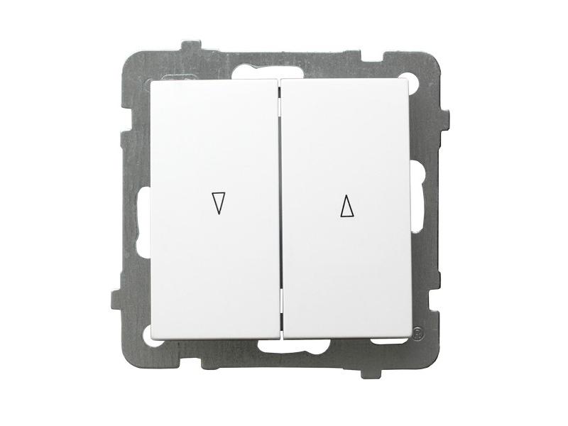 AS Wyłącznik żaluzjowy biały ŁP-7G/m/00 OSPEL