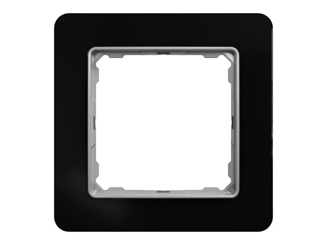 SEDNA DESIGN & ELEMENTS Ramka 1 pojedyncza szkło czarne SDD361801 SCHNEIDER ELECTRIC
