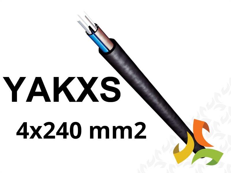 Kabel YAKXS 4x240 mm2 SM (0,6/1kV) ziemny aluminiowy (bębnowy) 5901854411224 ELPAR-1