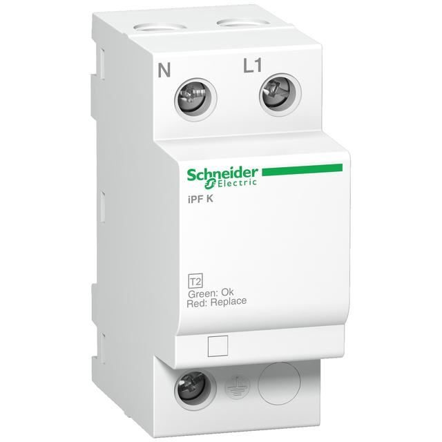 Ogranicznik przepięć Typ 2 (C) 1P+N 40kA 1,5kV iPFK-40-1PN A9L15687 SCHNEIDER ELECTRIC