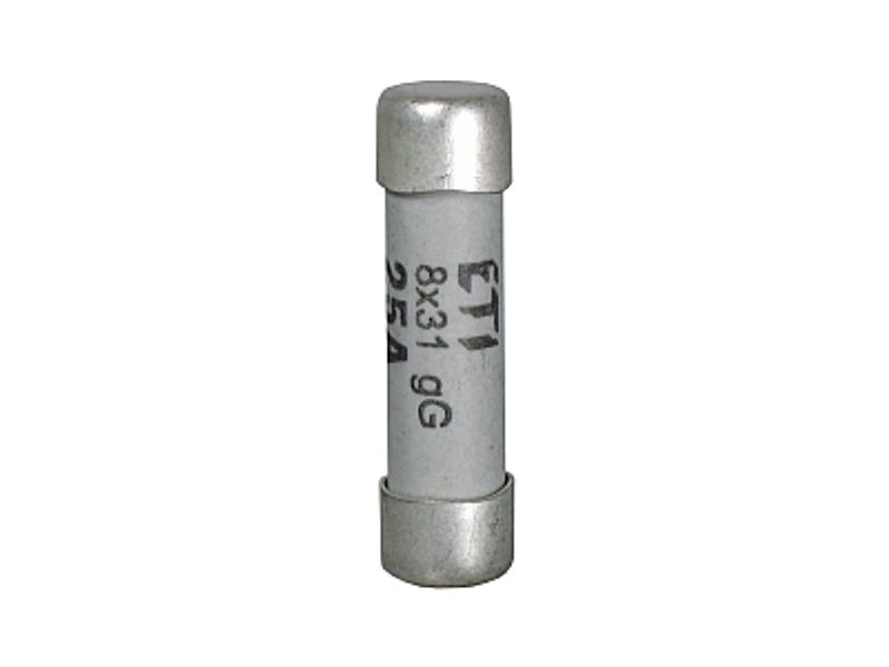 Wkładka topikowa cylindryczna CH8x32 gG 25A/400V 002610013 ETI