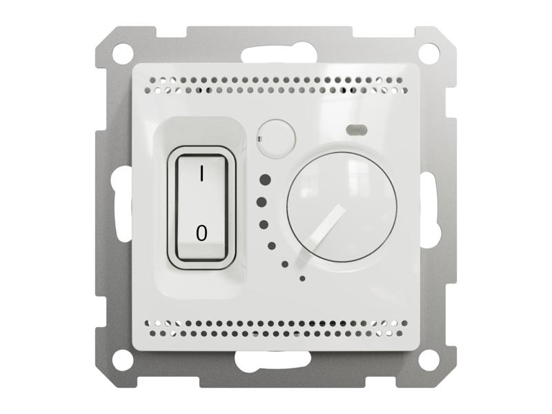 SEDNA DESIGN & ELEMENTS Regulator temperatury z wbudowanym czujnikiem biały SDD111506 SCHNEIDER ELECTRIC