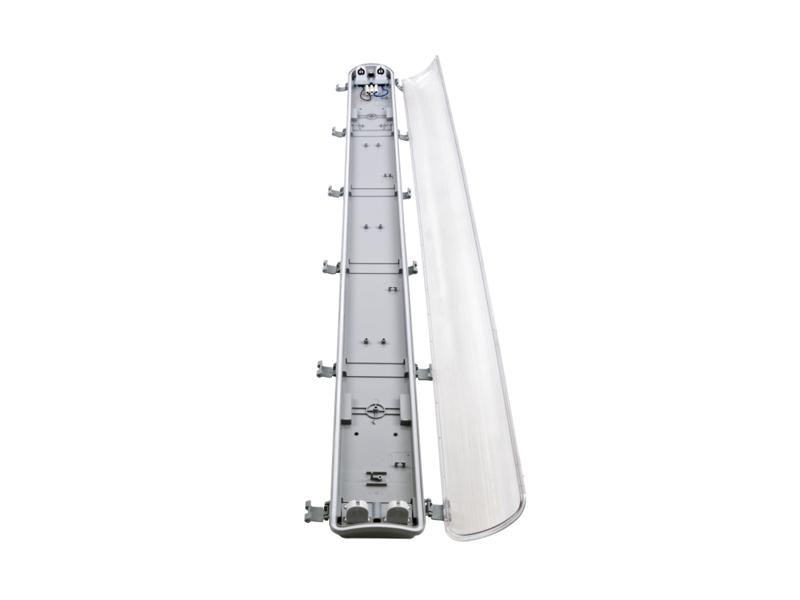 Zestaw oprawa hermetyczna 120 cm + 2x świetlówka LED T8 18W 1820lm 6500K 120 cm 203891/kpl/2/6500K LED LINE-6