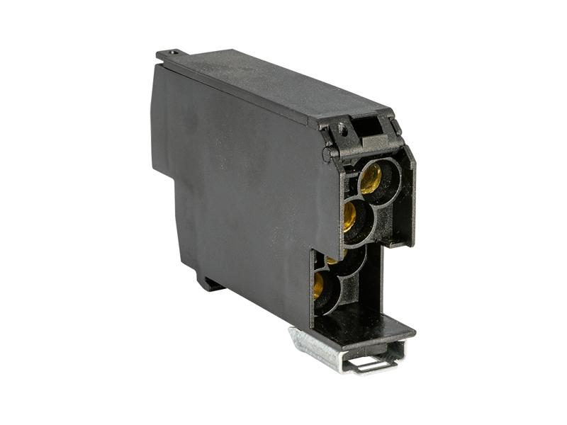 Blok rozdzielczy do fotowoltaiki PV 100A 1500V DC 4 wejścia i wyjścia TH35 czarny SDB-25/CZA 48.929 ELEKTROPLAST-0