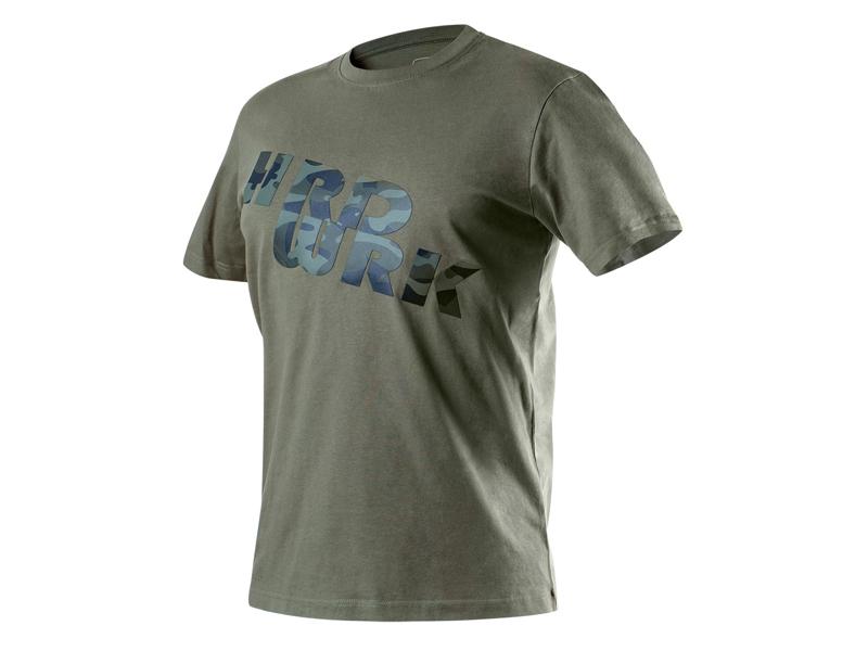 T-shirt roboczy oliwkowy CAMO rozmiar XL 81-612-XL TOPEX