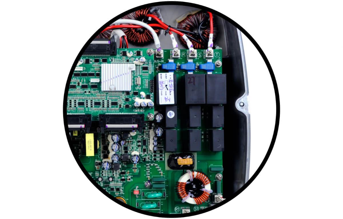Inwerter falownik 3kW 3F 5,0A SAJ R5-3K-T2 2MPPT ochrona przeciwprzepięciowa monitorowanie GFCI i DCI R5-3K-T2 SAJ ELECTRIC-8