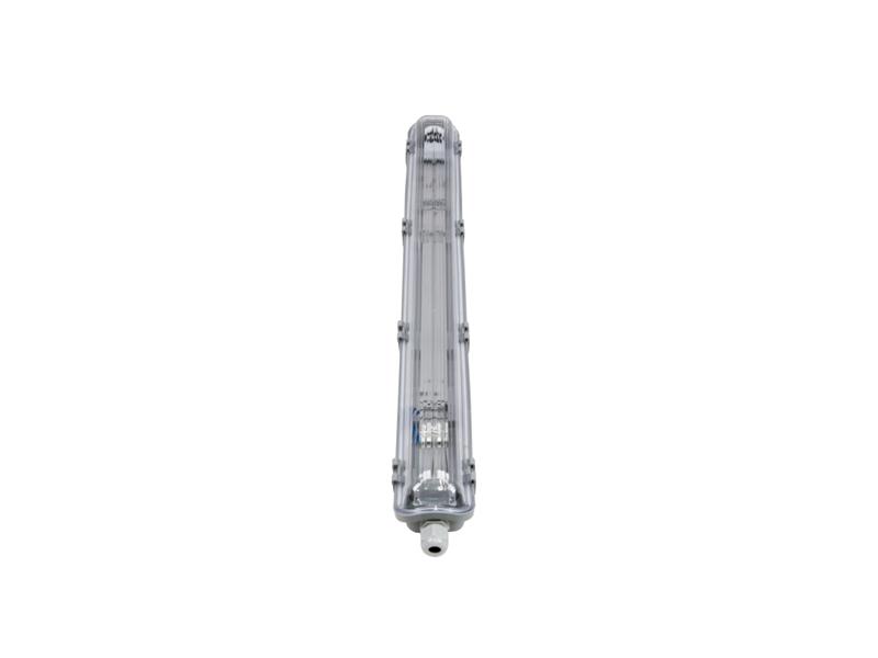 Zestaw oprawa hermetyczna 60 cm + 1x świetlówka LED T8 9W 900lm 6500K 60 cm 203860/kpl/1/6500K LED LINE-5
